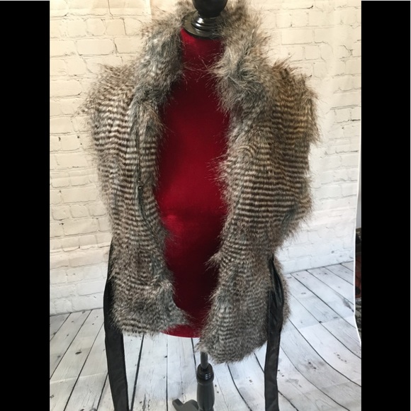 Gianfranco Rossi Faux-Fir Vest - large - Picture 6 of 7